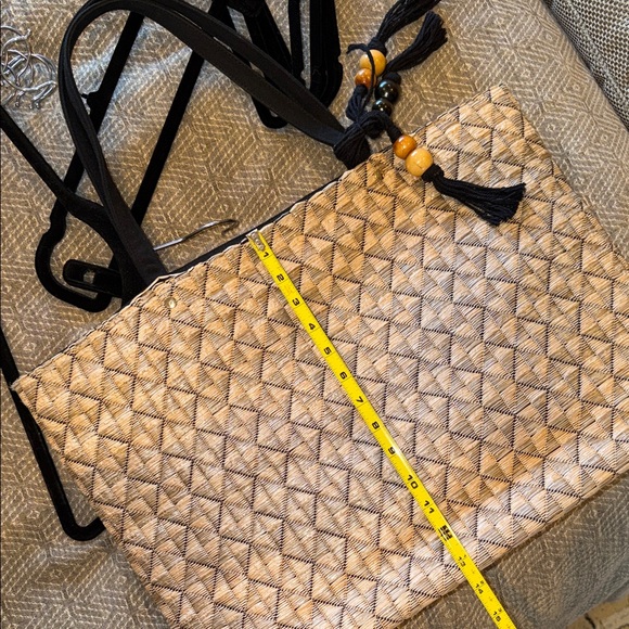 Large Raffia Tote - Picture 6 of 6